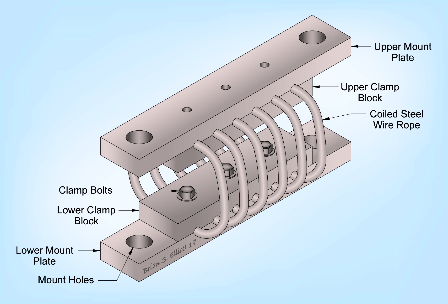 reduce vibration noise Isolator reducir el ruido de vibración aislador
