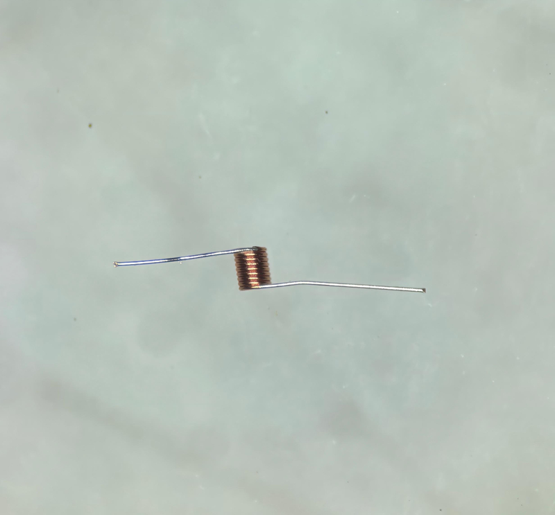 Inductor de núcleo de aire específico de RF de alta frecuencia 91MLA1200303R —— Componente preferido para una transmisión estable en la banda de 1,5-18 GHz